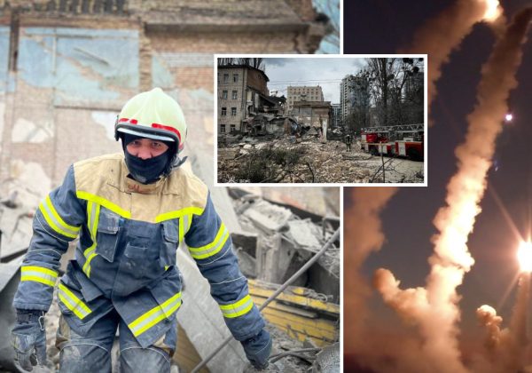 РФ вдарила балістикою по Києву: пошкоджено будинок на Печерську