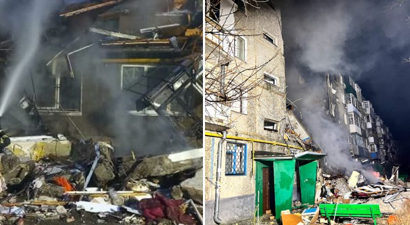 "Шахед" вдарив у багатоквартирний будинок у Сумах: є жертви