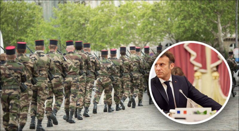 "Мы никогда не пойдем в наступление": Макрон рассказал о посылке войск в Украину