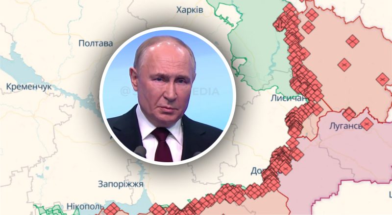 Путін пообіцяв росіянам продовжити війну: хоче створити "санітарну зону" в Україні