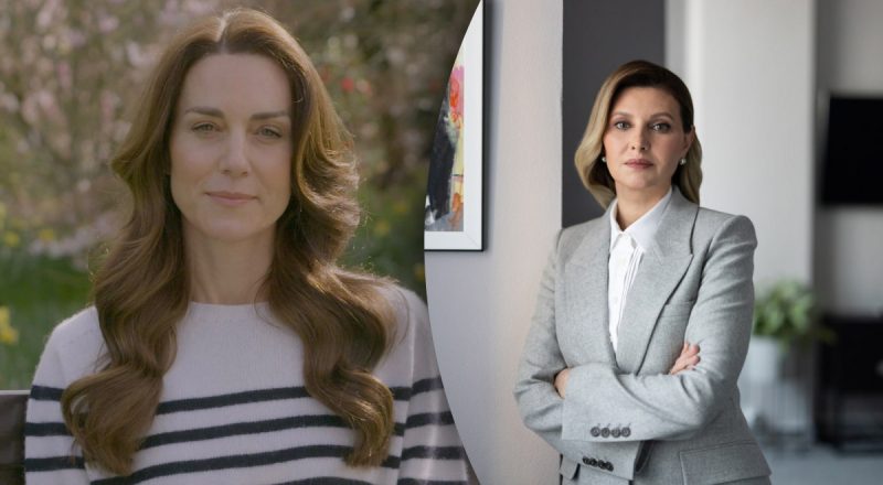 Елена Зеленская обратилась к онкобольной Кейт Миддлтон от лица украинцев