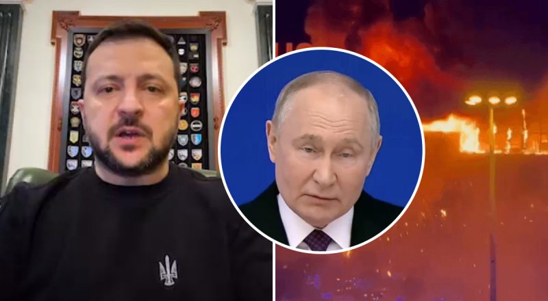 "Больное и циничное существо": Зеленский жестко ответил на обвинения Путина