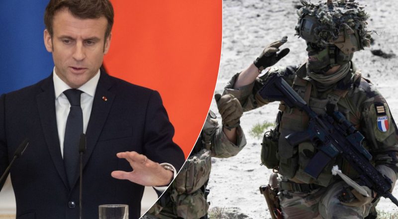 Заяви Макрона про відправлення військ в Україну розлютили Вашингтон - Bloomberg
