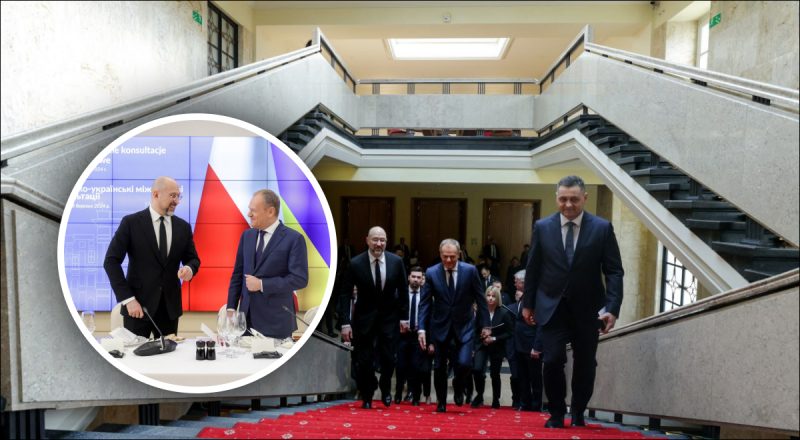"Ситуація на кордоні та торгівля в агросекторі": Шмигаль у Польщі зустрівся з Туском