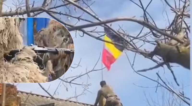 Бойцы ГПС вышли на границу с РФ и подняли флаг Украины в трех населенных пунктах