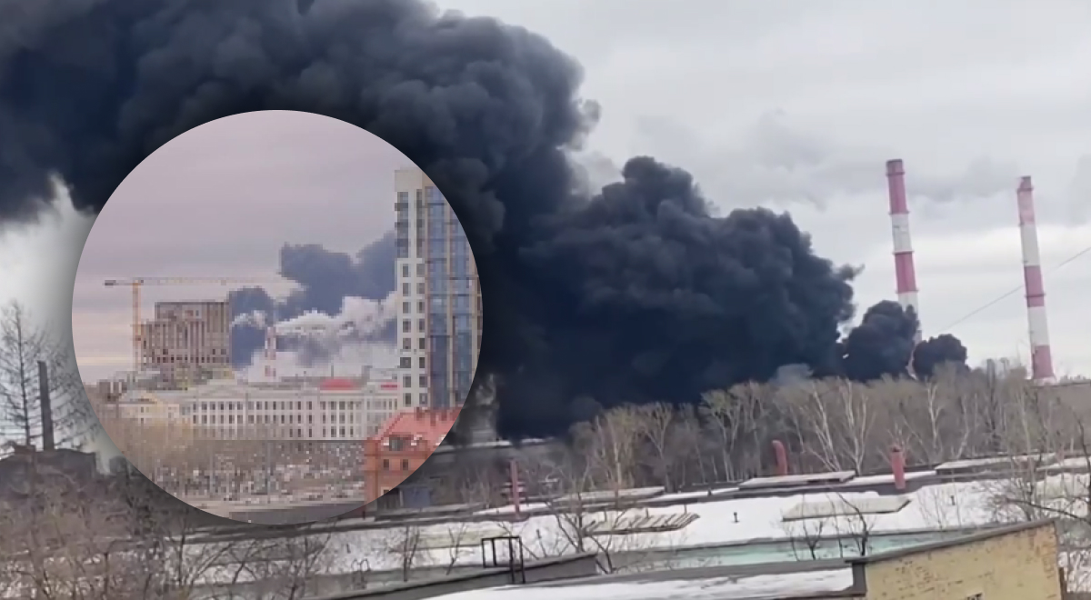 Самый мощный завод России в огне: на 