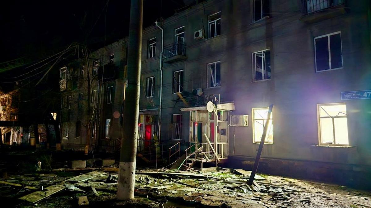 Наслідки дронової атаки на Харків 4 квітня Наслідки дронової атаки на Харків 4 квітня