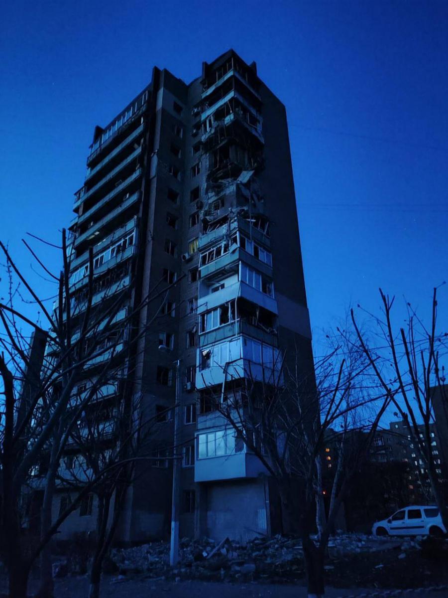 Наслідки дронової атаки на Харків 4 квітня Наслідки дронової атаки на Харків 4 квітня