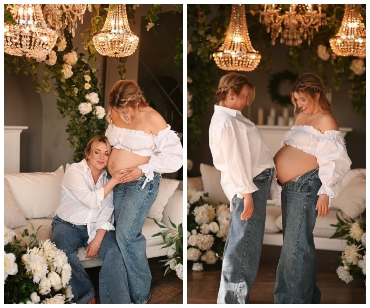 Ніжність зашкалює: мама Вєрки Сердючки знялася з вагітною донькою Ніжність зашкалює: мама Вєрки Сердючки знялася з вагітною донькою