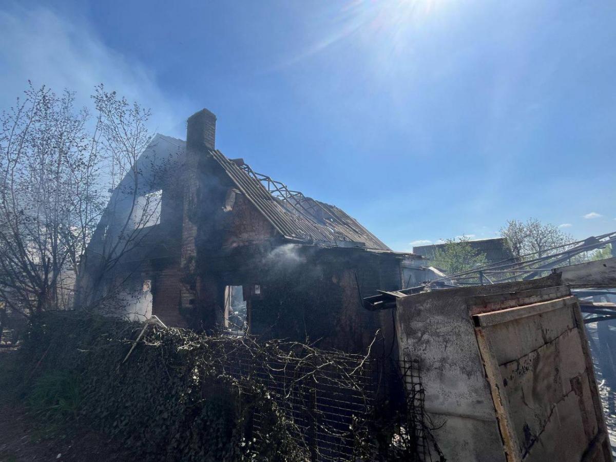 Наслідки удару РФ по Дніпропетровщині Наслідки удару РФ по Дніпропетровщині