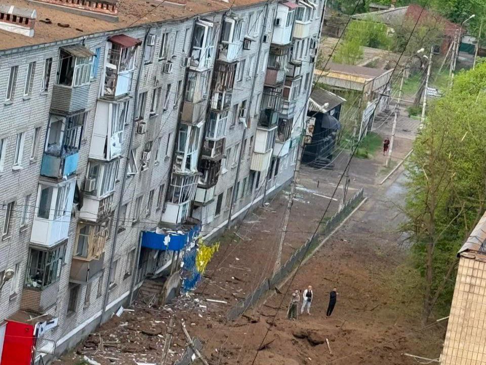 Обстріл Донецької області російськими окупантами 15 квітня