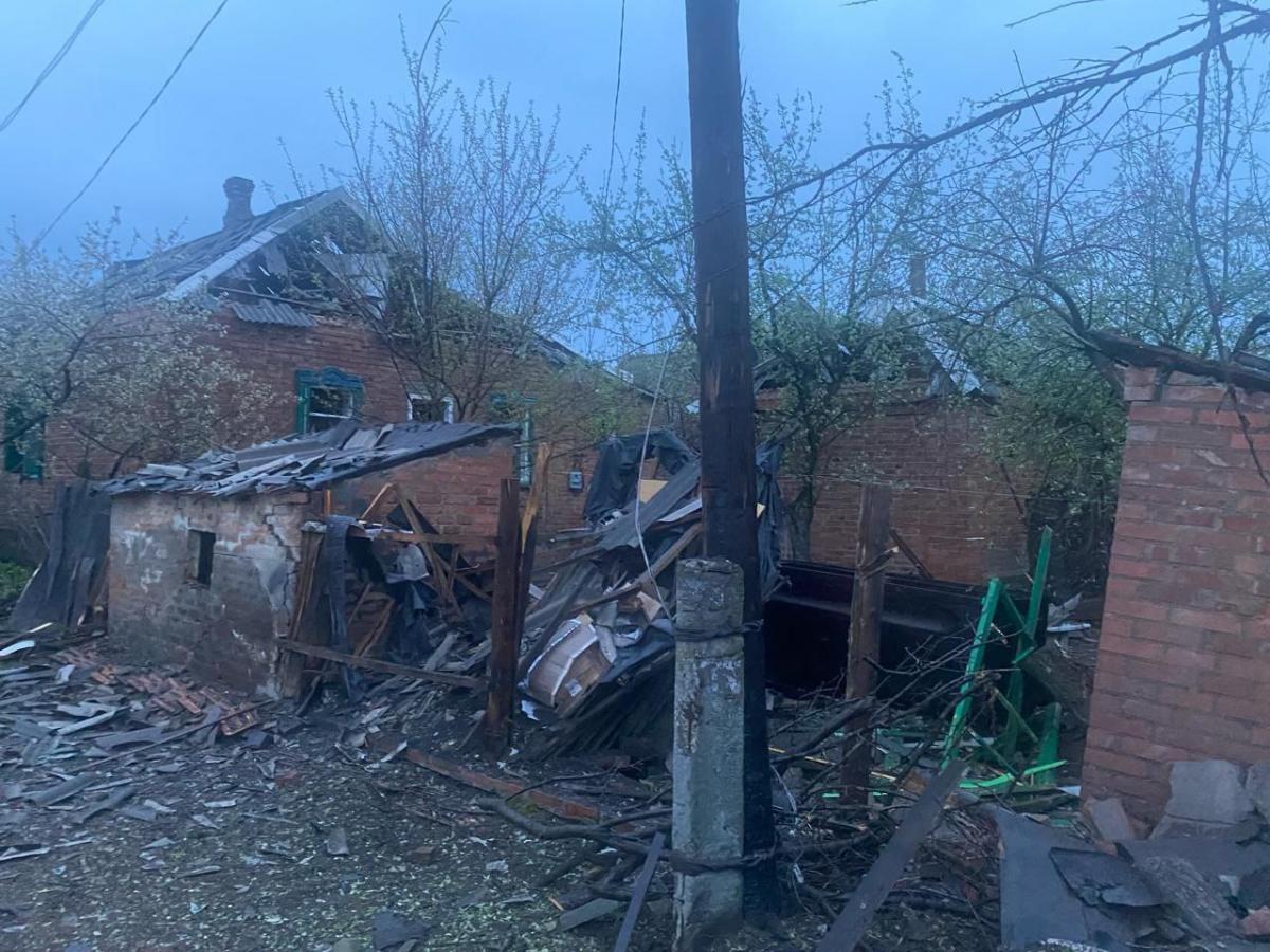 Обстріл Донецької області російськими окупантами 15 квітня