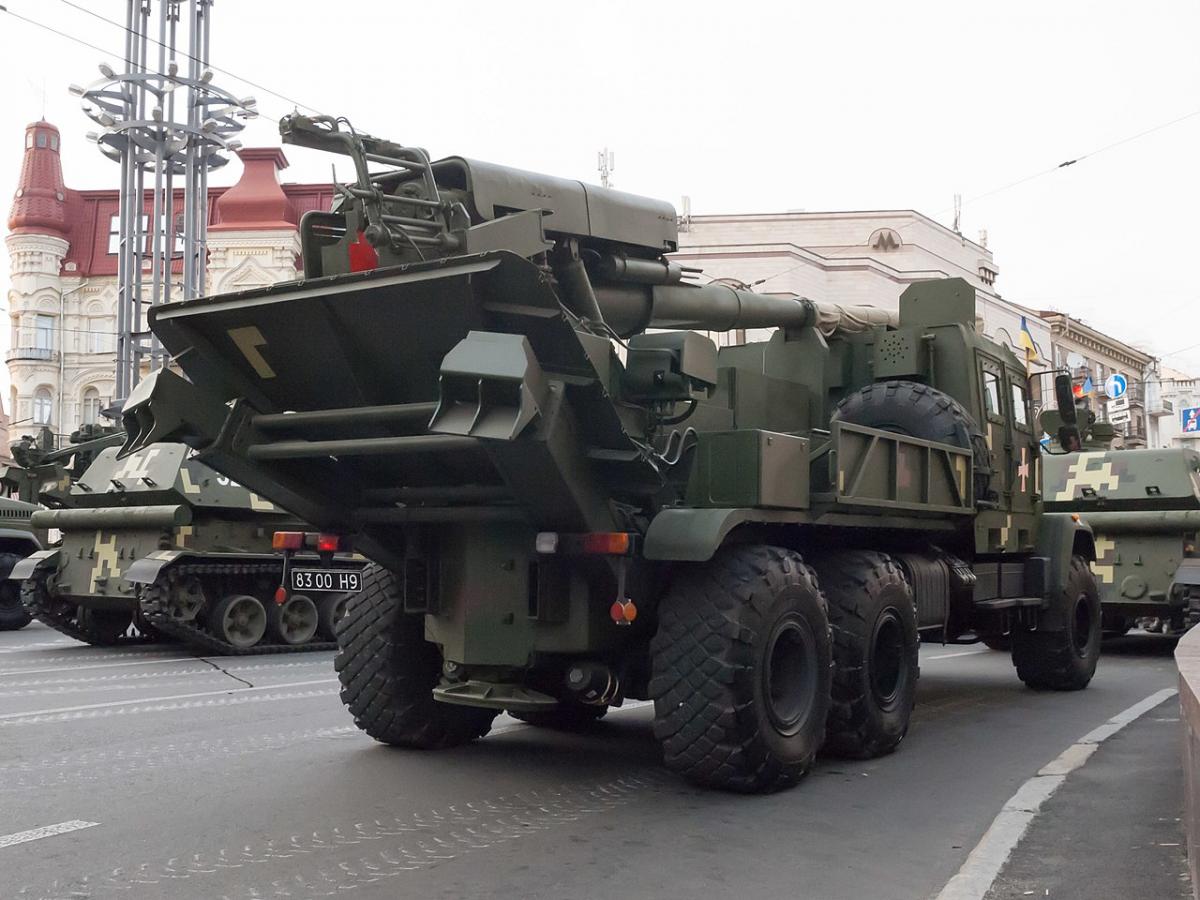 Українська САУ "Богдана" Українська САУ "Богдана"