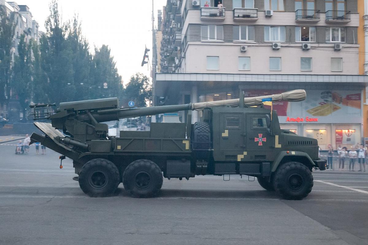 Українська САУ "Богдана" Українська САУ "Богдана"