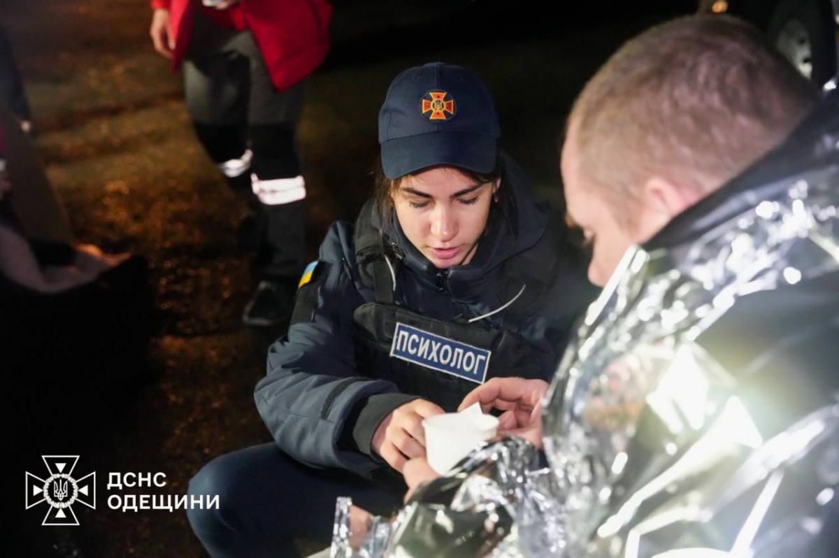 Ночная атака дронов на Одесскую область