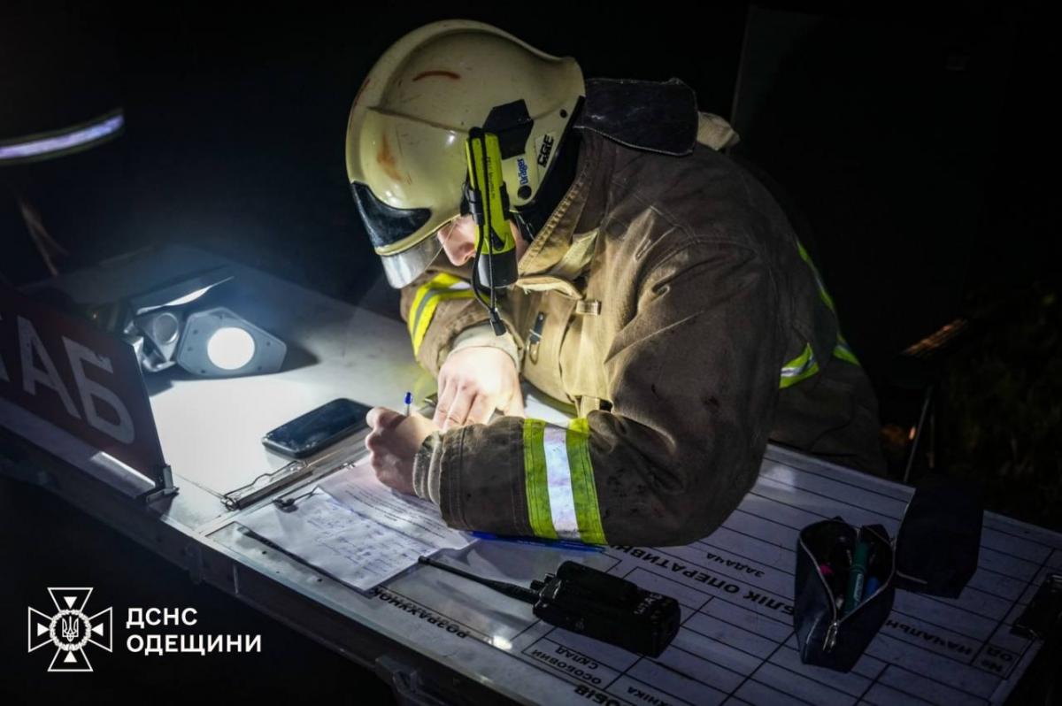 Ночная атака дронов на Одесскую область