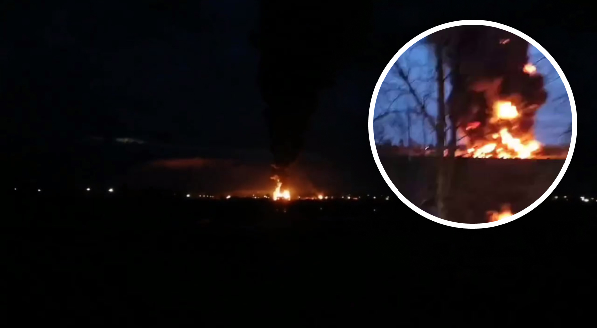 Масштабные взрывы и пожар: СБУ атаковала 2 нефтебазы в Смоленской области - СМИ
