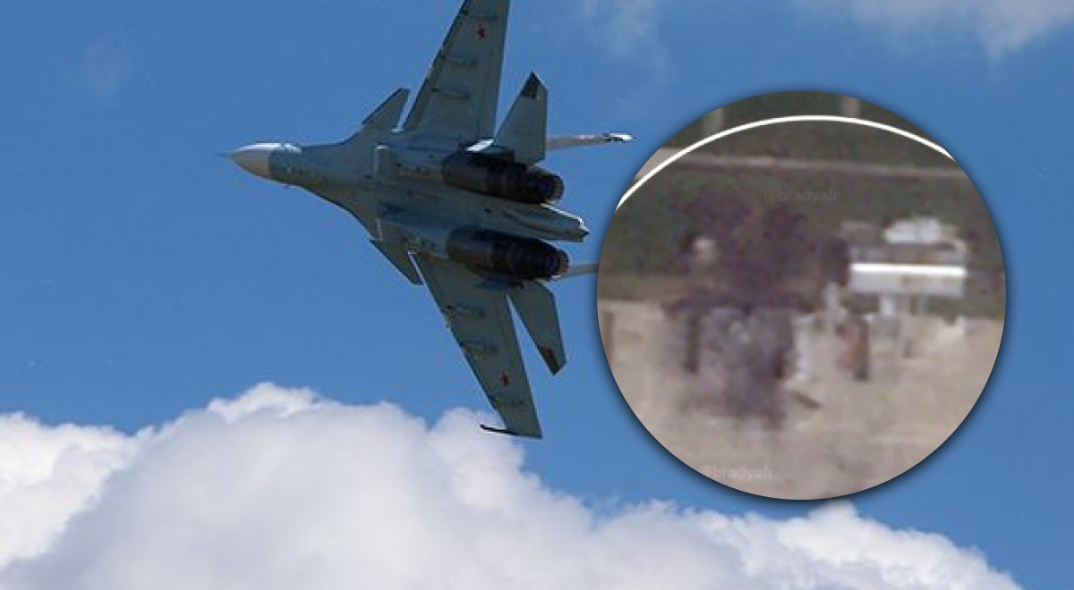 Взрывы и сильный пожар: появились спутниковые кадры аэродрома в РФ после прилета