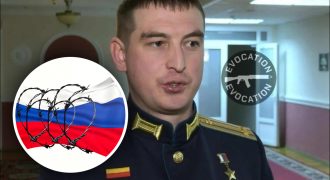 В Сети "засветили" русского офицера, приказавшего стрелять в украинских пленных в Крынках