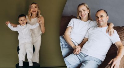 Екатерина Репяхова и Виктор Павлик с сыном Екатерина Репяхова и Виктор Павлик с сыном