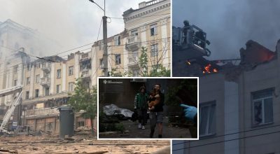 РФ вдарила ракетами по центру Дніпра: є 'приліт' у житловий будинок, загинули люди РФ вдарила ракетами по центру Дніпра: є 'приліт' у житловий будинок, загинули люди