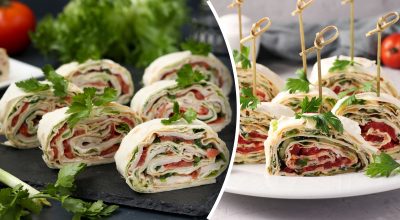 Шалена закуска для ледачих зі звичайного лаваша: найпростіший рецепт у світі