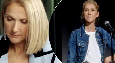 Селін Діон вийшла на сцену в пальто Селін Діон вийшла на сцену в пальто