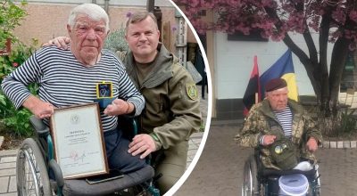 Волонтерив навіть в окупації: дяді Гриші з Херсона вручили президентську відзнаку Волонтерив навіть в окупації: дяді Гриші з Херсона вручили президентську відзнаку