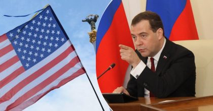 В бешенстве начал обзываться: Медведев недоволен решениями США о помощи Украине