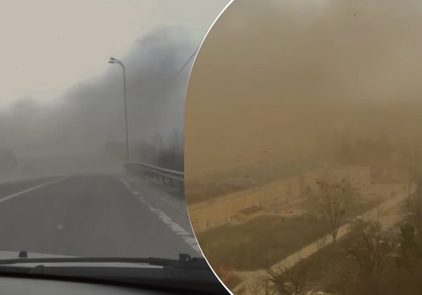 Справжній Армагеддон: Київ та інші регіони накрила жорстка пилова буря
