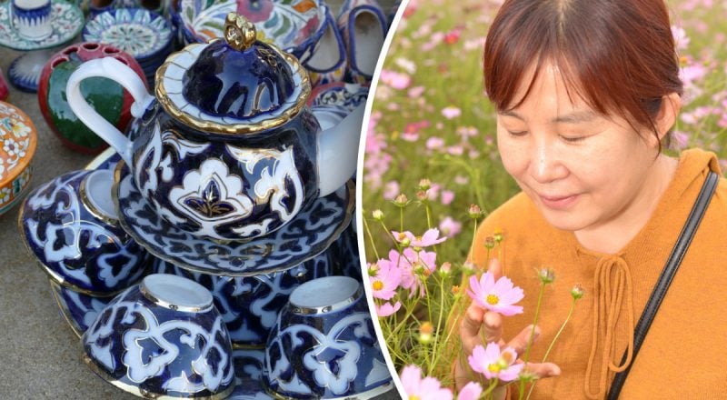 Почему хитрые узбеки пьют горячий чай в жару