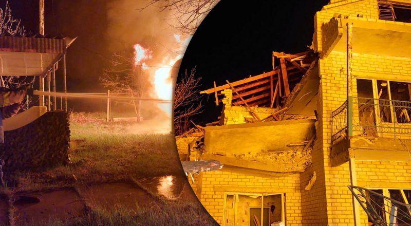 РФ атаковала две области, есть "прилеты", вспыхнули пожары: все подробности