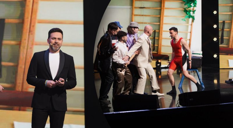 Тимур Мирошниченко разделся на сцене "Лиги Смеха" и нарвался на драку