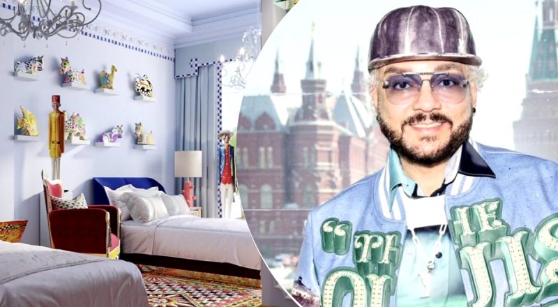 Черепи та золоті унітази: у мережу потрапили фото ремонту Кіркорова за 2 млн євро