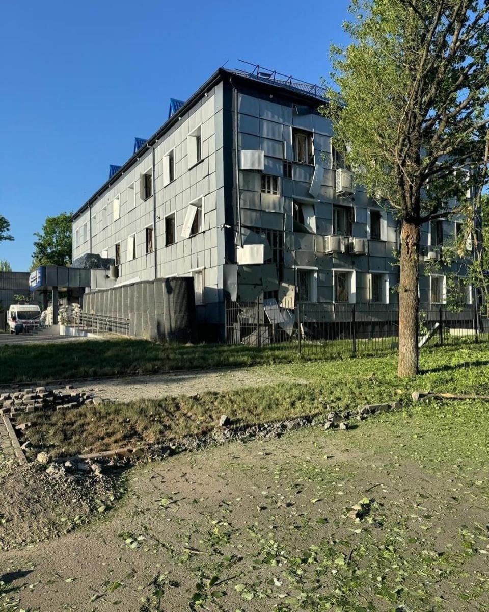 Наслідки російського обстрілу Курахового