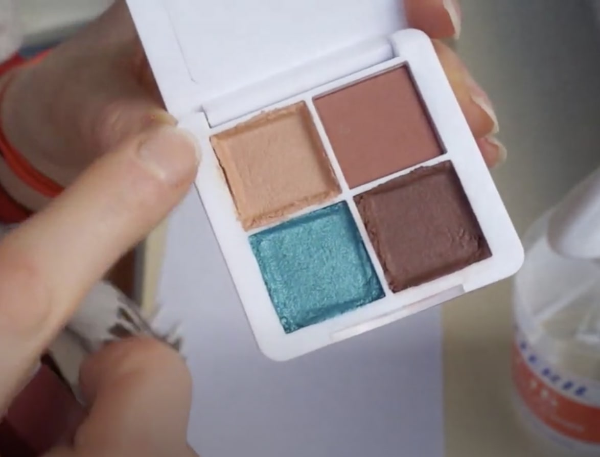 Як відновити тіні за допомогою спирту Як відновити тіні за допомогою спирту