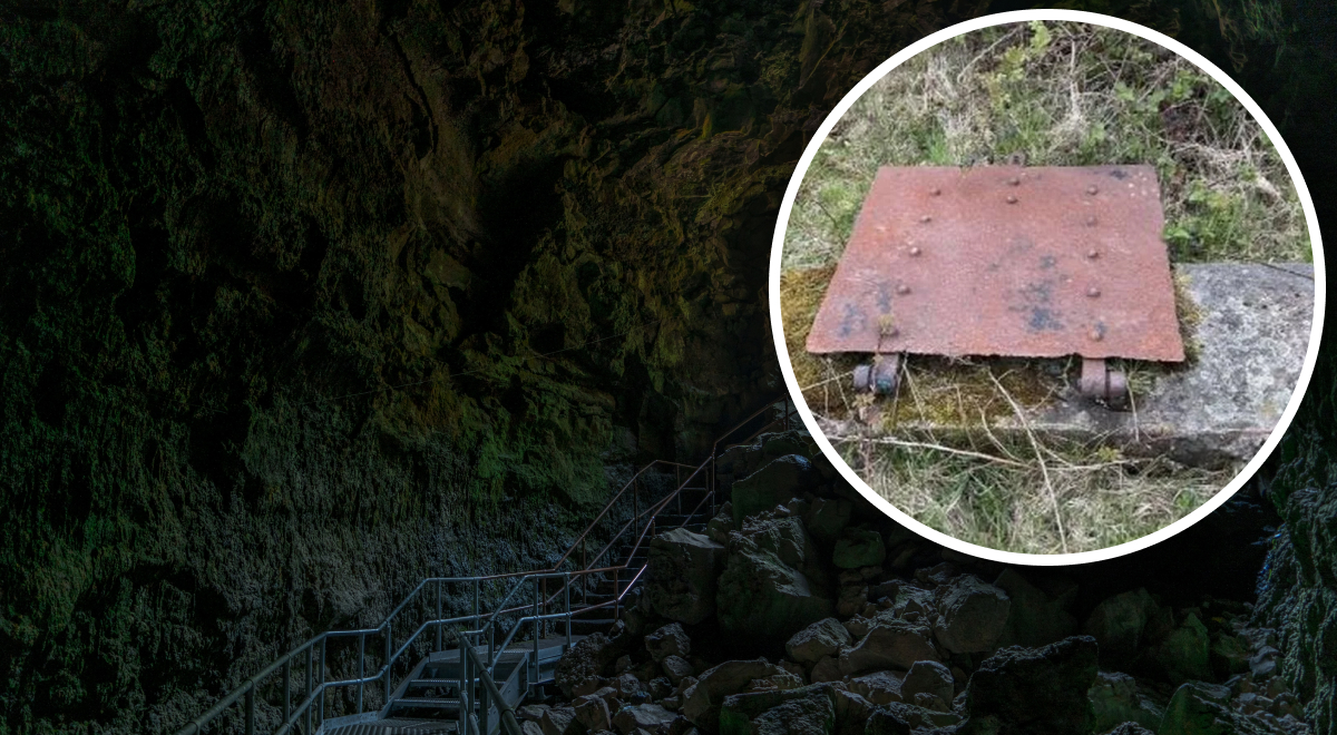 Мужчина нашел удивительную находку под люком: подземный тоннель с бункерами