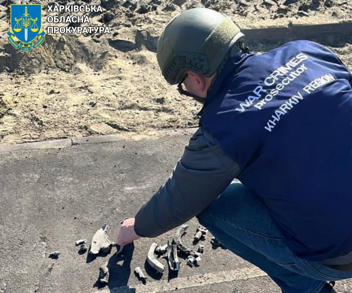 Наслідки удару по Київському району Харкова Наслідки удару по Київському району Харкова