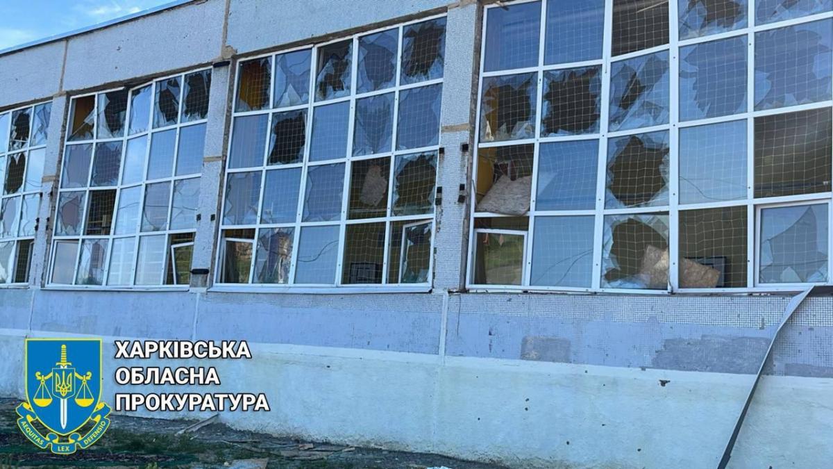 Наслідки удару по Київському району Харкова Наслідки удару по Київському району Харкова