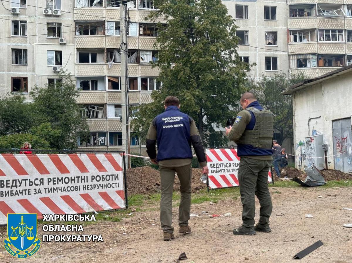 Авіаудар по багатоповерховому житловому будинку в Харкові 14 травня 
