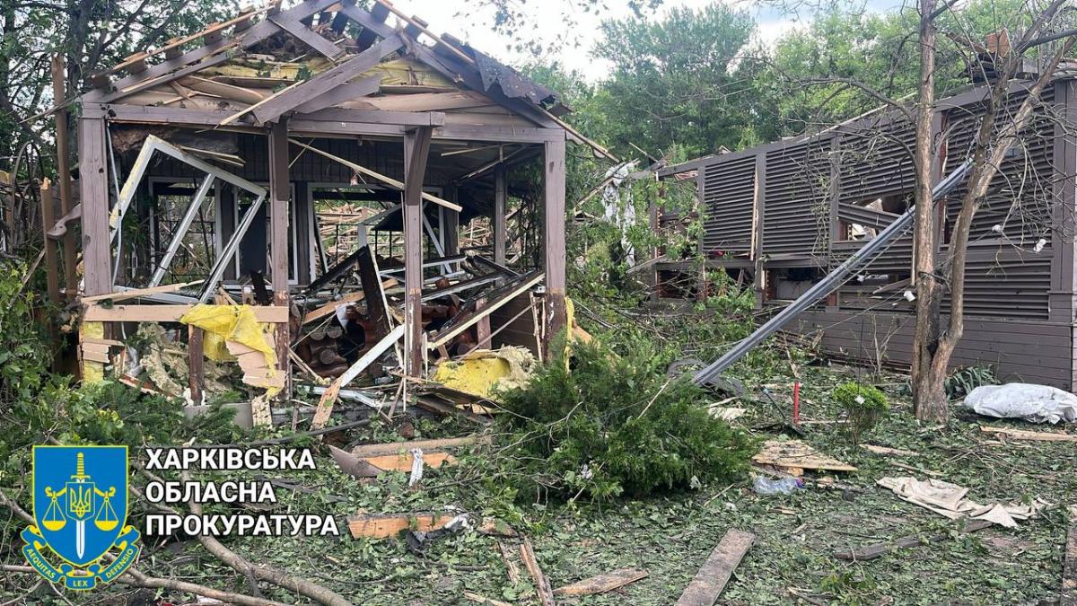 Наслідки ракетного удару РФ по Харківщині Наслідки ракетного удару РФ по Харківщині