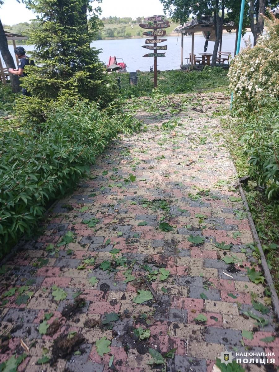 Наслідки ракетного удару РФ по Харківщині Наслідки ракетного удару РФ по Харківщині