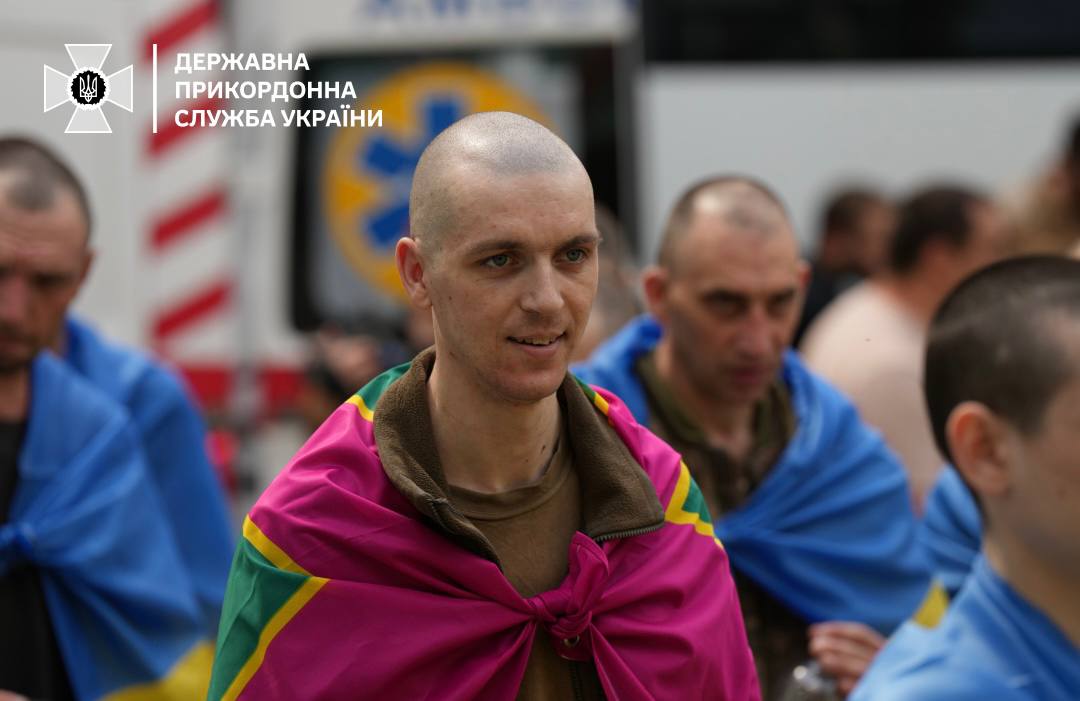 Повернення українських прикордонників з російського полону 31 травня