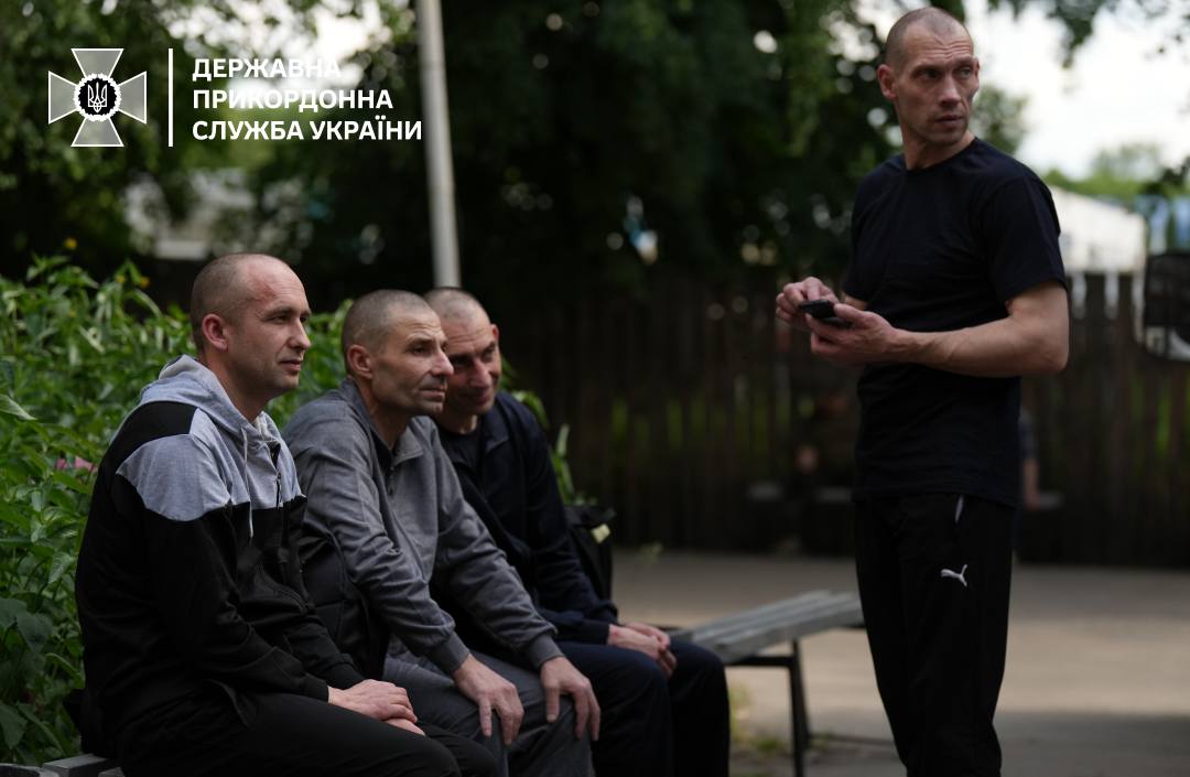 Повернення українських прикордонників з російського полону 31 травня