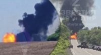 В окупованому Довжанську розцвіла бавовна: вибухнула вантажівка з боєприпасами РФ