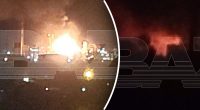 Дрони атакували Волгоградський НПЗ в Росії: спалахнула сильна пожежа