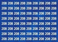 Ребус для тих, у кого чудовий зір: треба знайти цифру 280 за 9 секунд