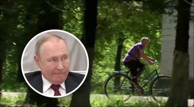 Путін, пенсіонерка Путін, пенсіонерка