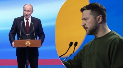 Володимир Путін, Володимир Зеленський