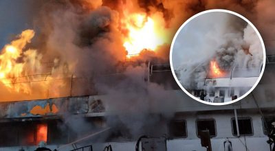 Це навіть не ЗСУ: ще один корабель РФ самоліквідувався